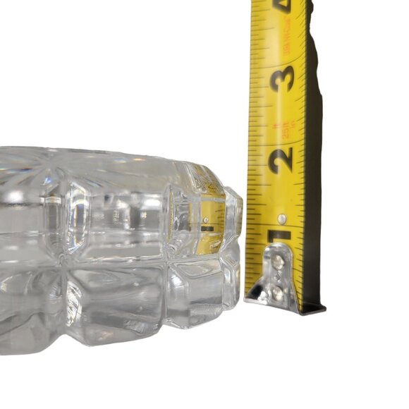 Vintage Mikasa Crystal Nut Dish Candy Bowl Catchall 5" - Picture 7 of 7